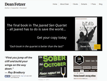 Tablet Screenshot of deanfetzer.com